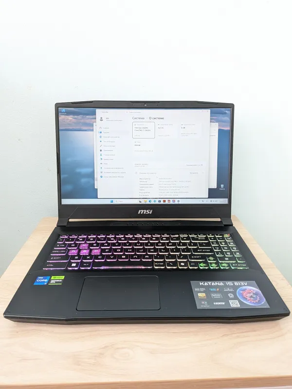 Идеал MSI Katana i7 13620H/16/1TB/RTX 4050/144Hz 1 Идеал MSI Katana i7 13620H/16/1TB/RTX 4050/144Hz 1