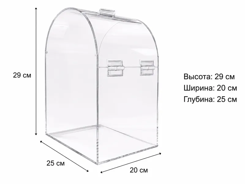 Акриловый диспенсер для сладостей, орехов и конфет — фото 1 Акриловый диспенсер для сладостей, орехов и конфет — фото 1