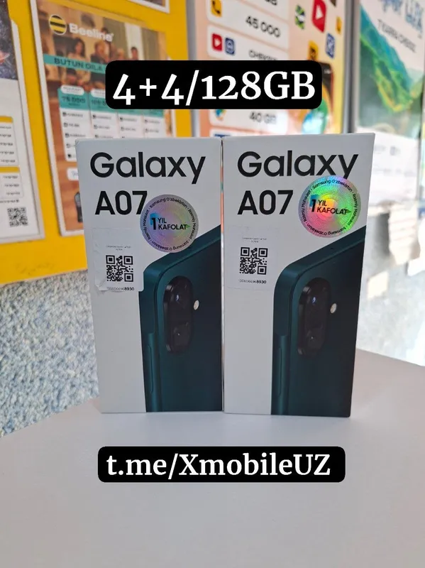 Samsung A07 4+4/128GB