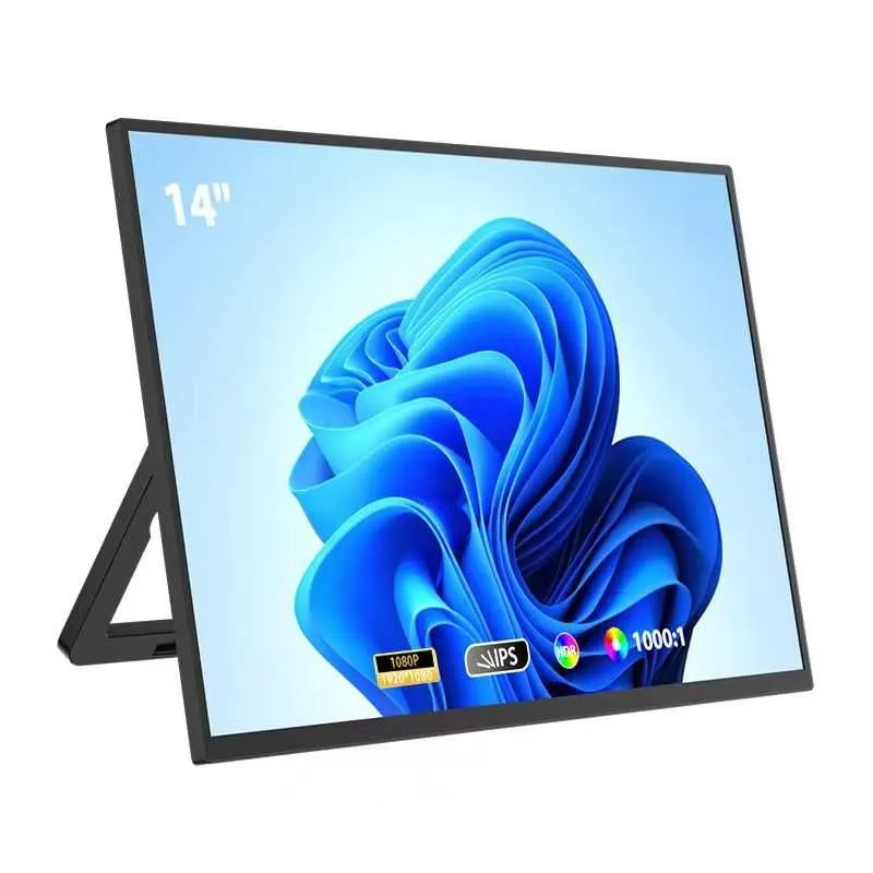 14" IPS FULLHD Портативный монитор для ноутбука ,телефона,приставки — фото 5
