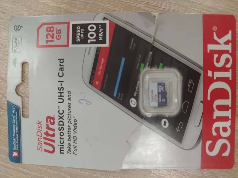 MicroSD Sandisk — фото 1