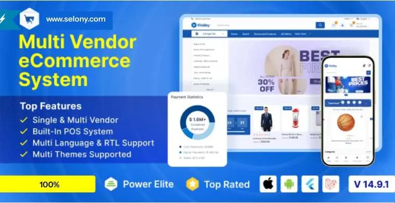 Готовый e-commerce сайт, с админ-панелью + приложения для пользователя, доставщика, продавца 1 Готовый e-commerce сайт, с админ-панелью + приложения для пользователя, доставщика, продавца 1