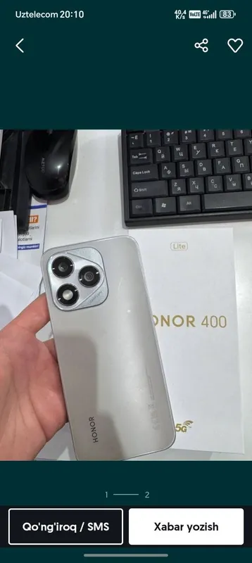 HONOR 400 LITE Karobka dokument full — фото 2