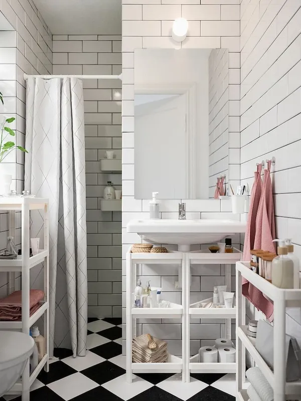Стеллаж для ванны от Ikea — фото 2