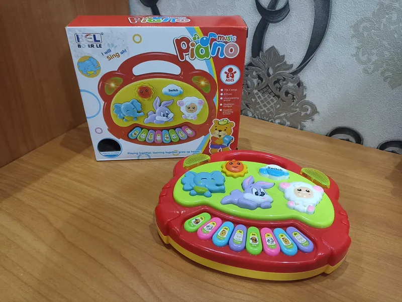 Детское пианино. Игрушечное. Новое