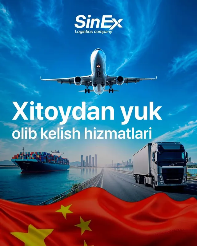 Xitoydan O'zbekistonga Aviayuk! 3–7 kunda yetkazib beramiz Xitoydan O'zbekistonga Aviayuk! 3–7 kunda yetkazib beramiz