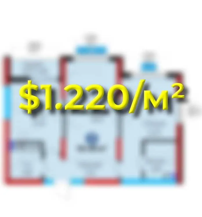 Купить 1ком. квартиру 33м² | MEROS | Сдача июнь 2026 [DM]