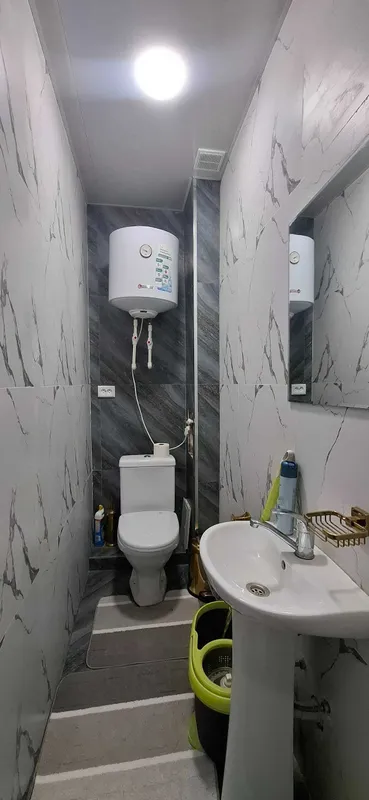 2 хоналик квартира 1 кават ижарага берилади, горгаз, 6 баня — фото 7