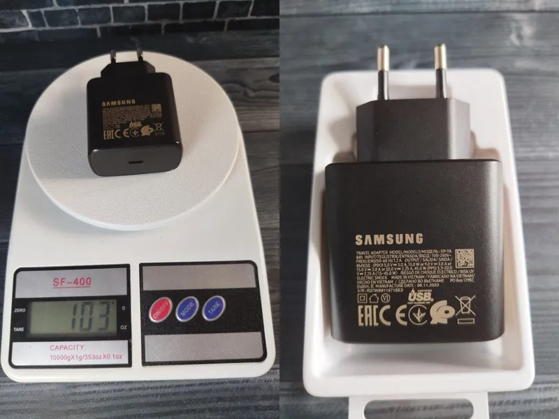 Оригинальное зарядка Samsung 25W / 45W PD USB-C 9