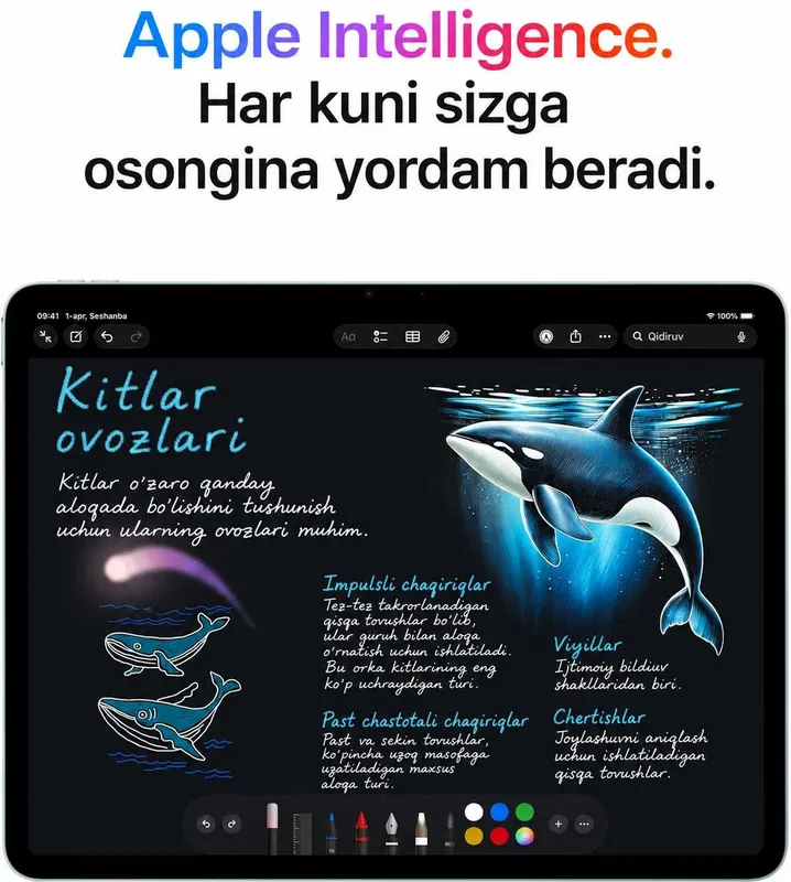 iPad Air 11″ M4, 128 GB 12GB (RAM-ОЗУ) 8