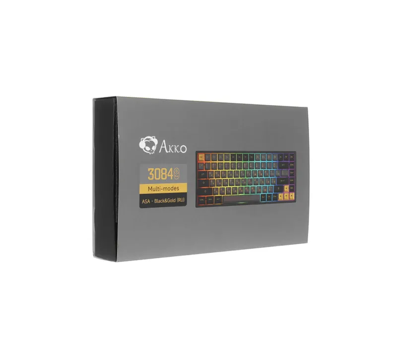 \ Клавиатура AKKO 3084B Black&Gold Plus — фото 2