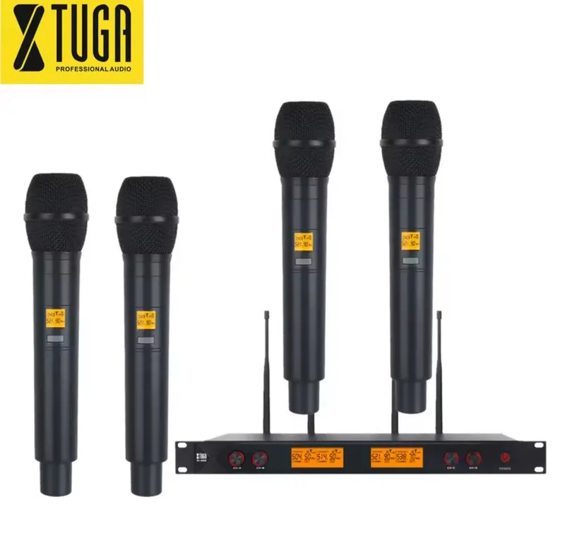 Xtuga A400 динамические безпроводные микрофоны для караоке и вокала