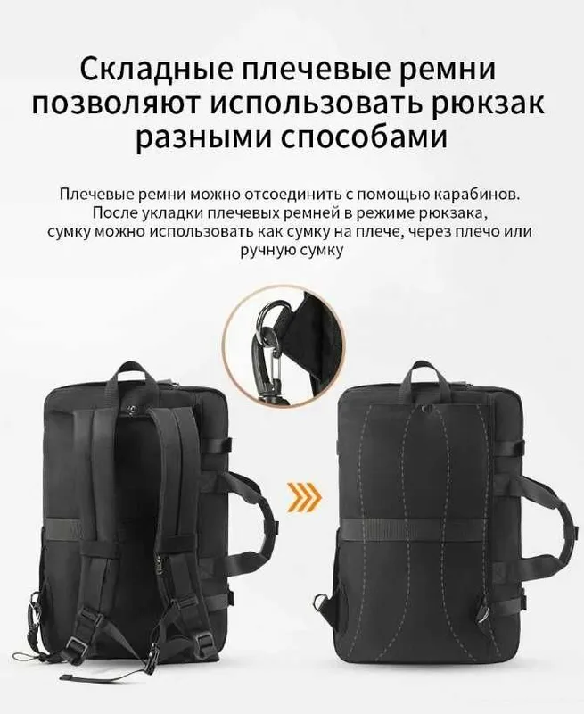 Рюкзак Tigernu T-B9815 3-в-1 для ноутбука до 17″, новый 6 Рюкзак Tigernu T-B9815 3-в-1 для ноутбука до 17″, новый 6