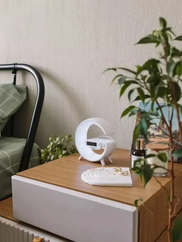 Tungi chiroq simsiz zaryat bluetooth karnayi bilan — фото 2