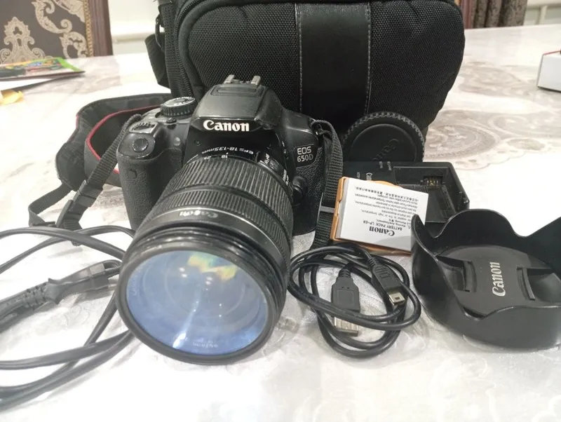 Фотоаппарат Canon EOS 650D в хорошем состоянии фотоаппарат 1 Фотоаппарат Canon EOS 650D в хорошем состоянии фотоаппарат 1