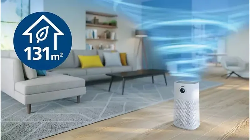Умный очиститель и увлажнитель воздуха 2в1 Philips AC3737 до 131 кв.м. — фото 2