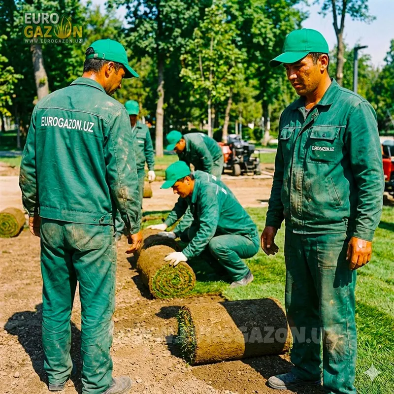 Gazon ekamiz | рулонный газон
