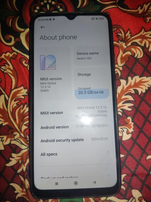 Redmi 10A 1