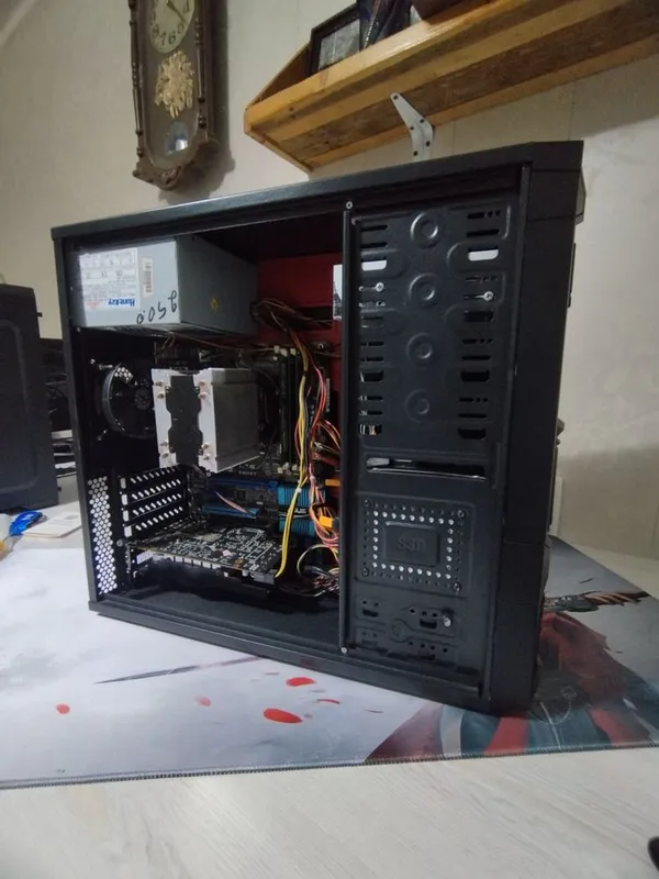 PC i7 2600 6gb 1gb 128ssd + 17 monitor — фото 2