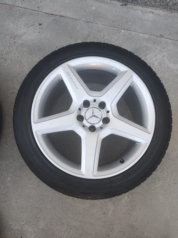 Mercedes W211 AMG R18 Apollon disklar Balon bn birga, ORIGINAL DISKLAR