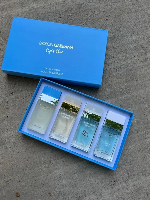 DOLCE & GABBANA LIGHT BLUE SET