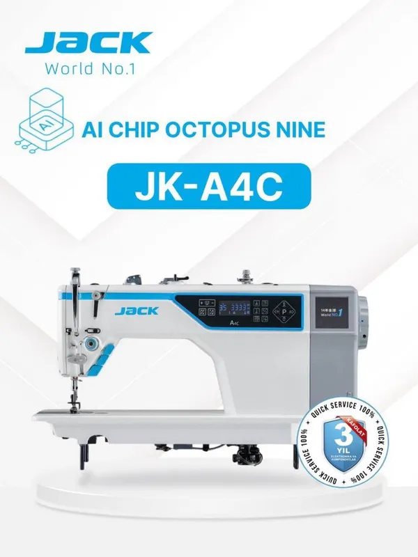 Jack a4c avtomat tógri chok tikuv mashinasi yengi pachka