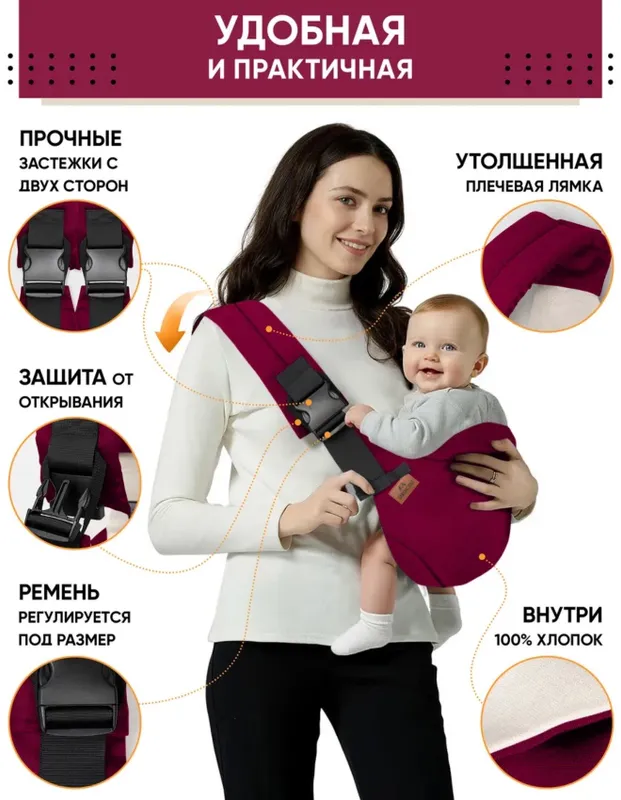 Yangi kenguru sling-sumkasi 4 Yangi kenguru sling-sumkasi 4