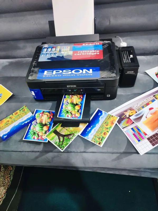 epson L 364 kopiya skanerli tezkor rangli printer. 4