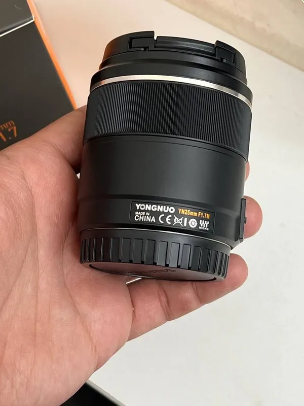 YONGNUO YN25mm F1.7M Auto Focus Lens for Panasonic Olympus M4/3 Mount 3 YONGNUO YN25mm F1.7M Auto Focus Lens for Panasonic Olympus M4/3 Mount 3