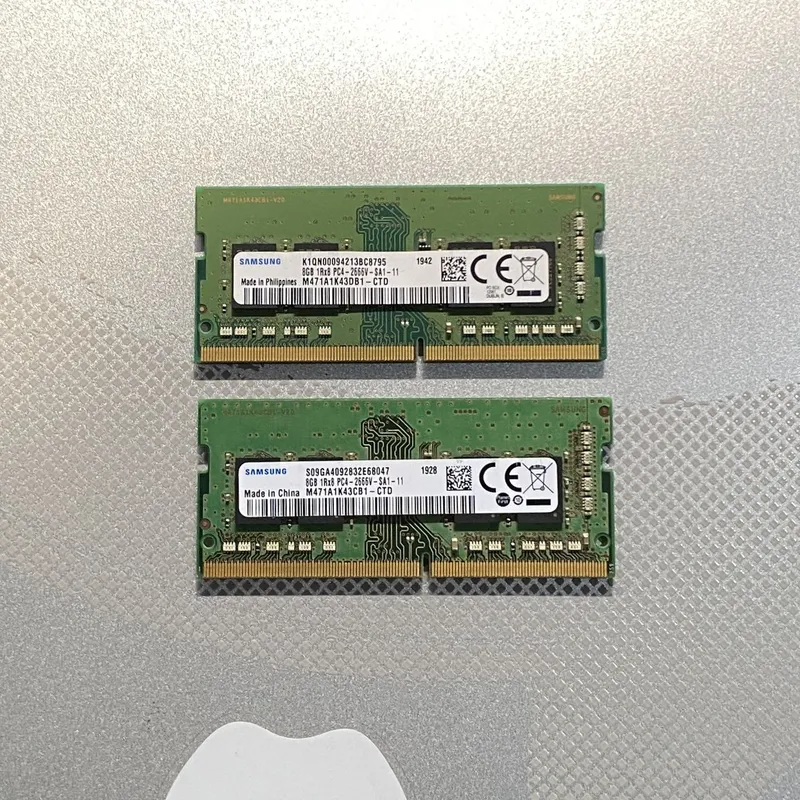 Оперативний память ОЗУ DDR4 8GB RAM 266Mhz x 2 для ноутбука