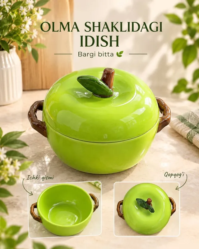 Pamidor Olma va qovoqli idish 2