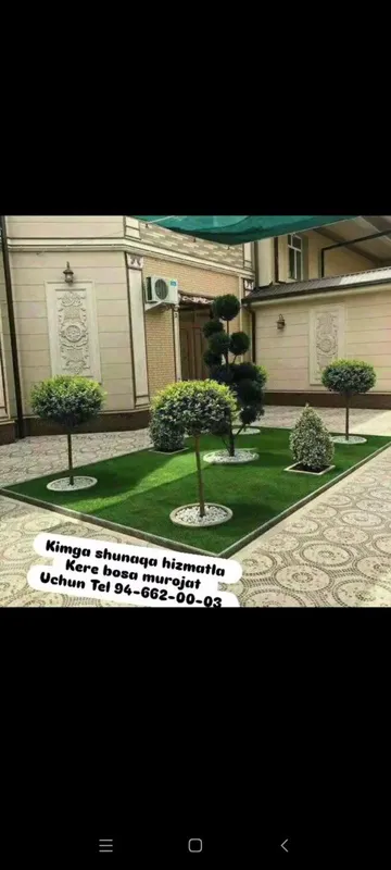 Gazon xizmatlari siz istagan shakilda — фото 1