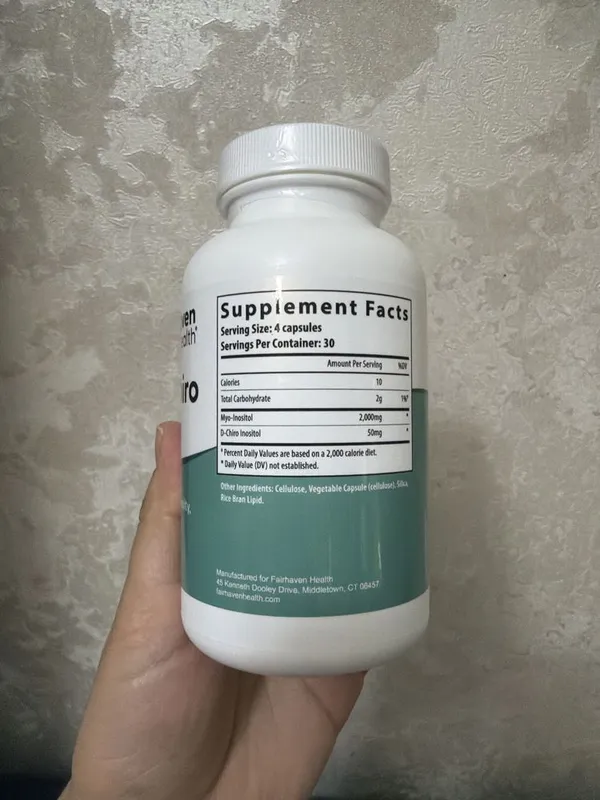 Myo + D- Chiro Inositol / Myo Inositol / Мио Д Хиро Инозитол — фото 2