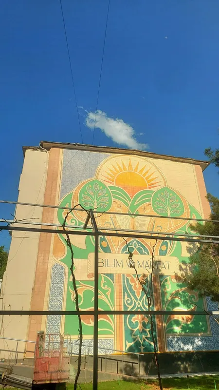 Mural binolar fasadiga dekorativ rasmlar chizish — фото 1