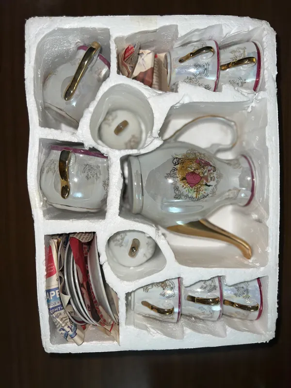 6 kishilik vintage kofe to‘plami 2