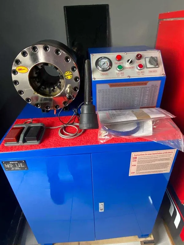 380V shlanga press uskunasi | Пресс для обжима РВД