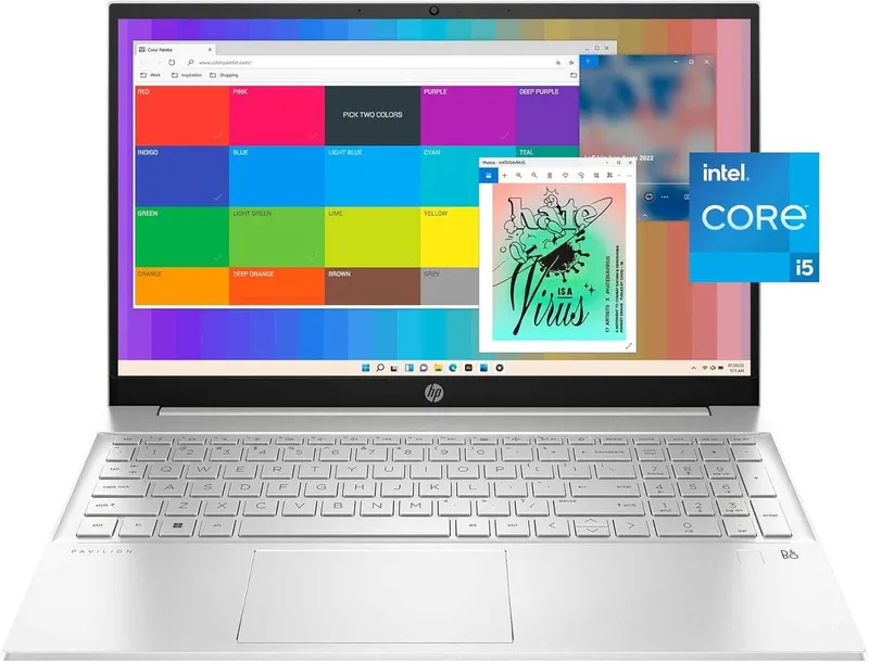 HP Pavilion 15" FHD Core i5-1335U, 8GB RAM, 512GB SSD