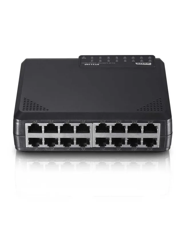 Коммутатор Netis ST3116P 16xFE, неуправляемый