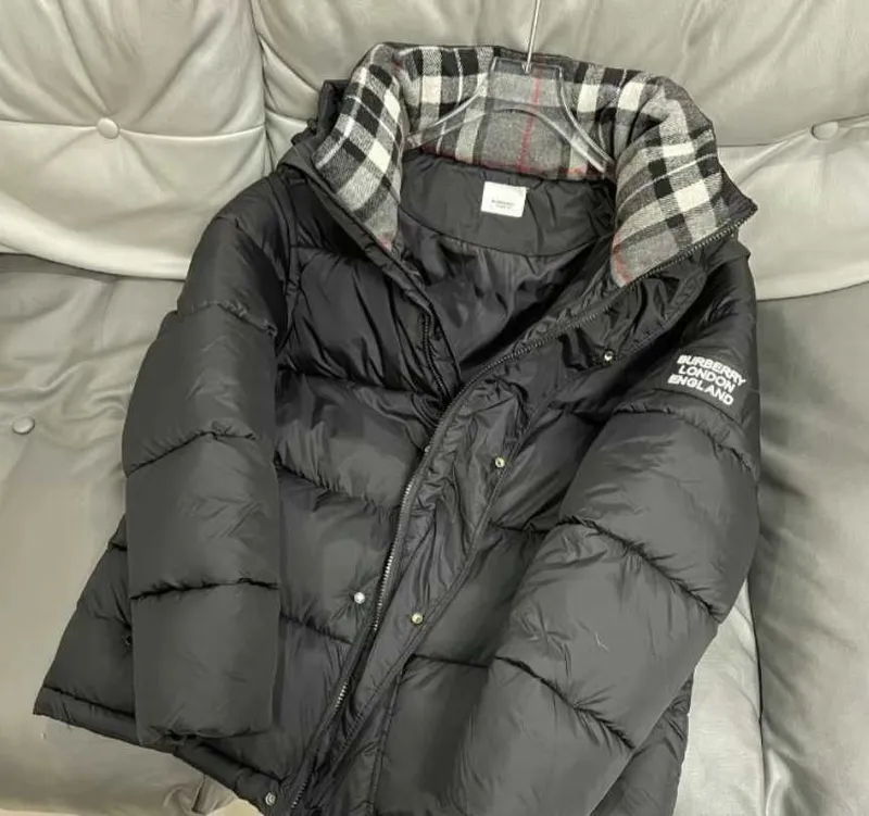 Куртка burberry пуховик — фото 3