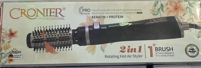 CRONIER 2 in 1 1200W aylanuvchi fen-cho‘tka 2 CRONIER 2 in 1 1200W aylanuvchi fen-cho‘tka 2