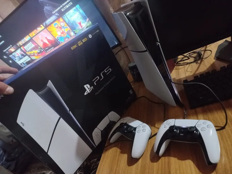 PS5 slim vzlom versiya 8.60 ideal 2 djoystik original.