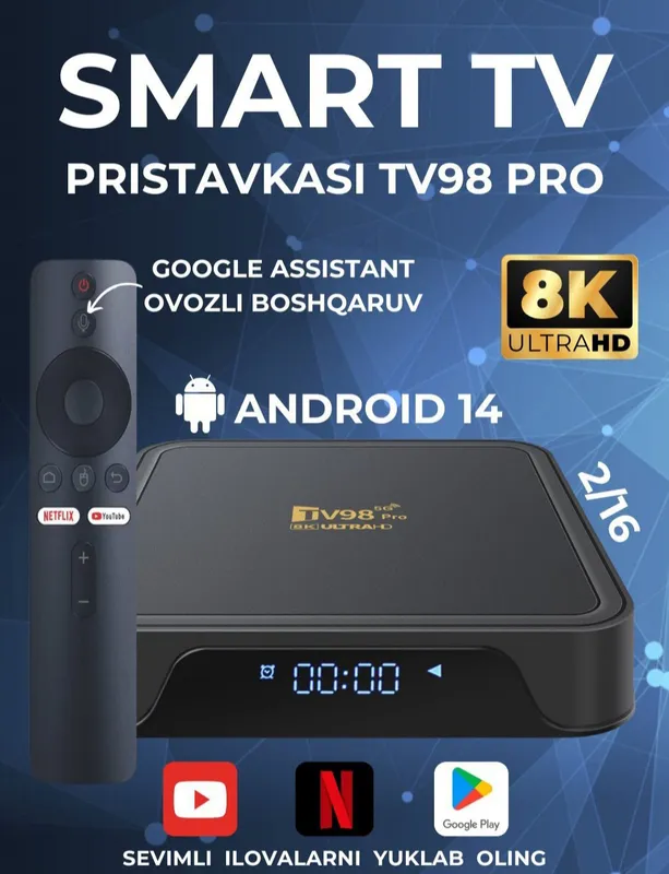 Televizor pristavkasi TV 98 PRO