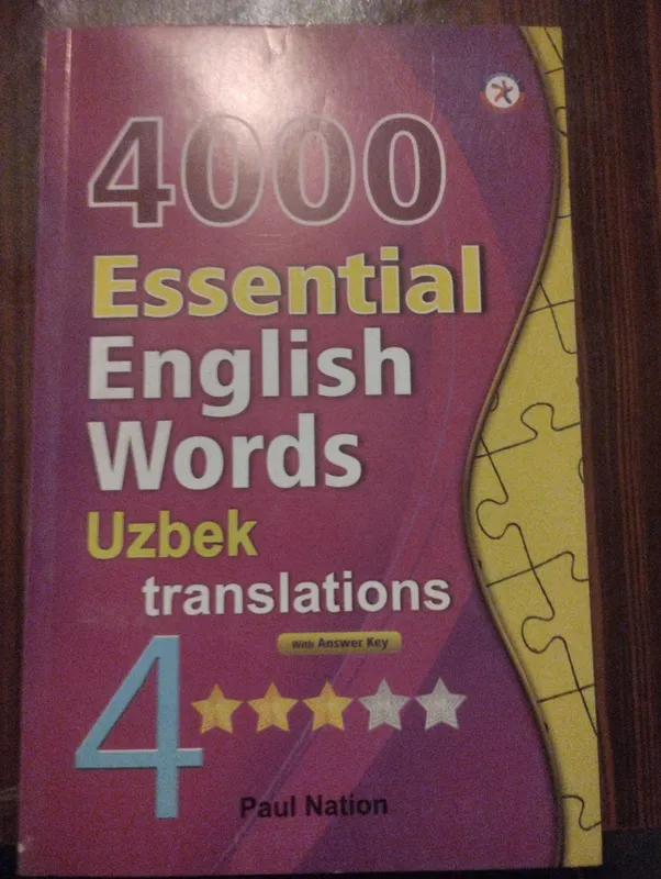 esentional english word Uzbek translations 4 esentional english word Uzbek translations 4