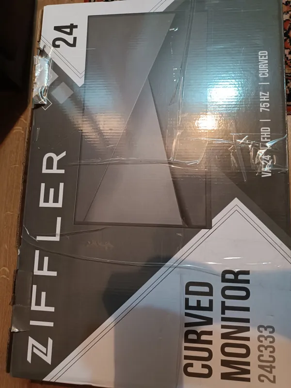 Монитор ziffler 24 curved 75hz — фото 1