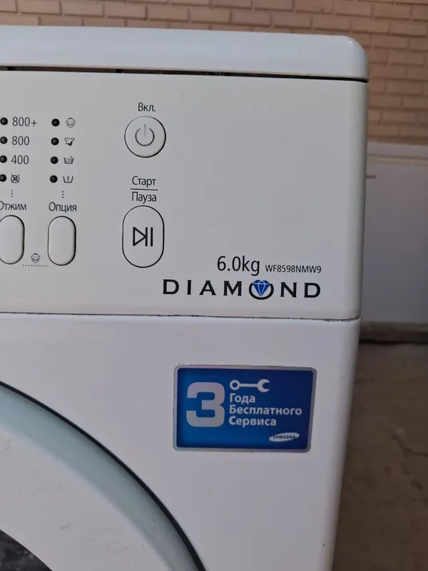 Samsung Diamond 6 kg avtomat kir yuvish mashinasi. 5 Samsung Diamond 6 kg avtomat kir yuvish mashinasi. 5