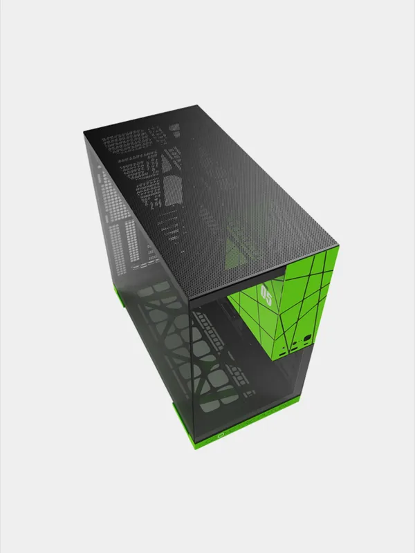 Geometric Future Model 5 Glass Green/Black (With 5-FAN) — фото 3