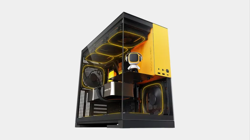 Geometric Future Model 5 Glass Black/Yellow ( 5-FAN )