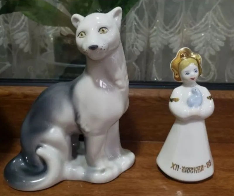 Советские фарфоровые статуэтки.