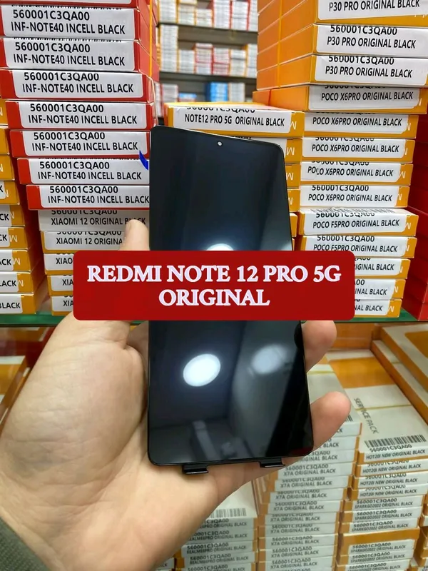 REDMI NOTE 12 PRO 5G ekran almashtirish 100% kafolat 2