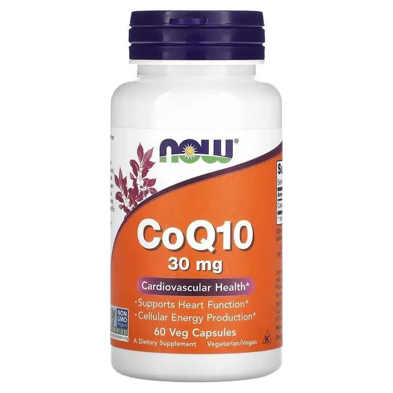 NOW Foods коэнзим Q10 NOW CoQ10 koezim — фото 1